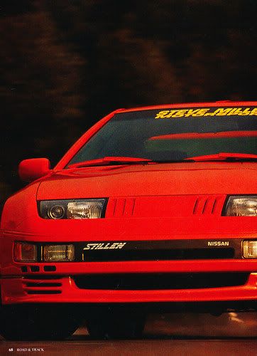 Nissan 300zx stillen nose panel #9