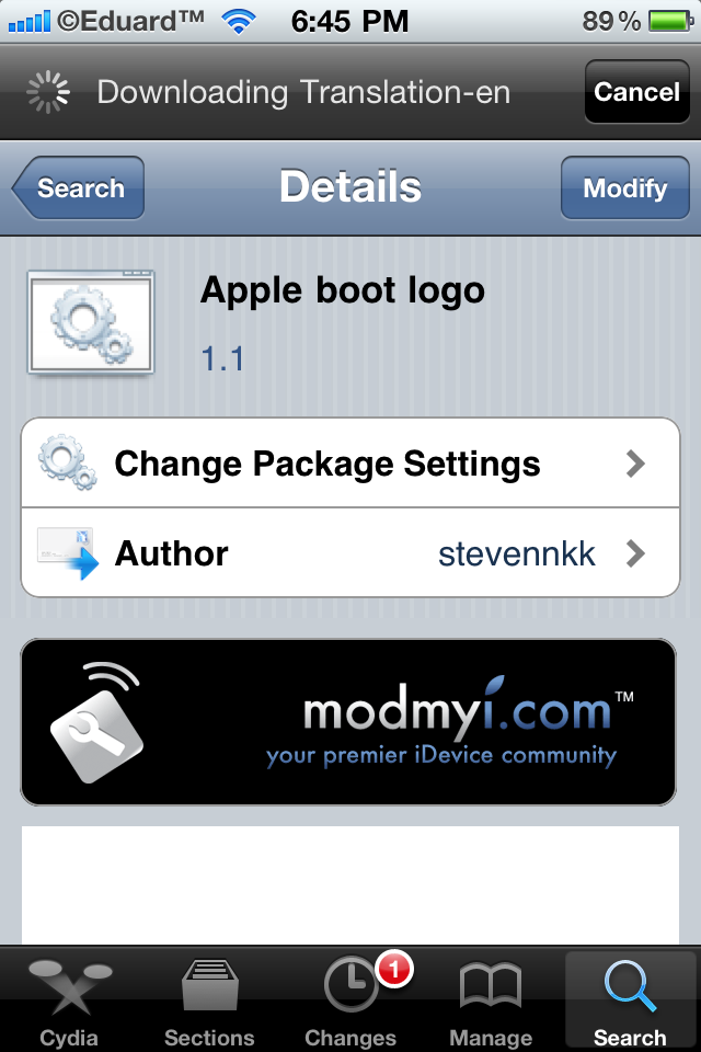 ipod touch png boot logo. Steps to Add Custom Boot Logos