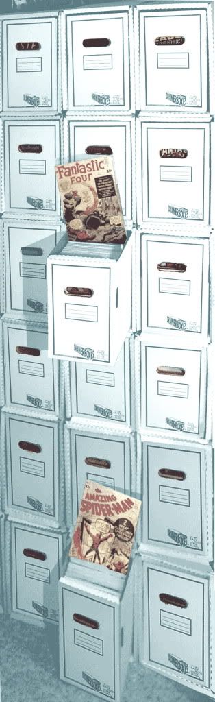 Speeding Bulletin 120 Comics Storage Made Easy
