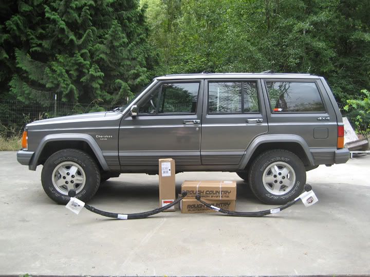 Jeep cherokee loredo lift kit #3