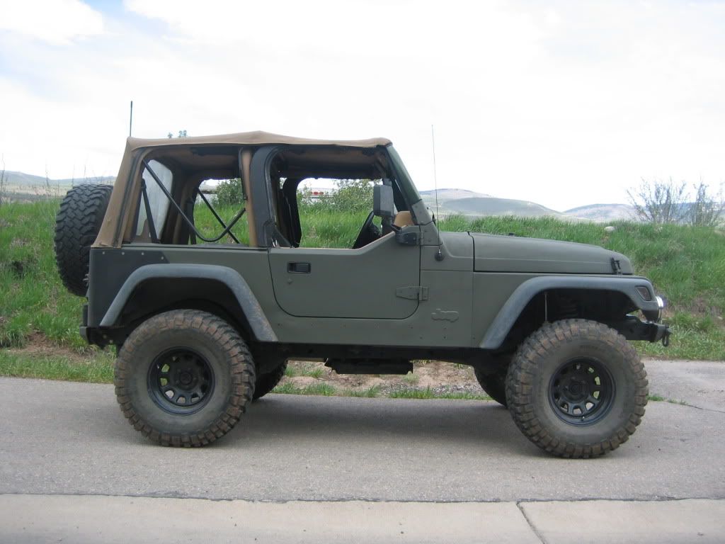 Olive drab jeep wrangler #3