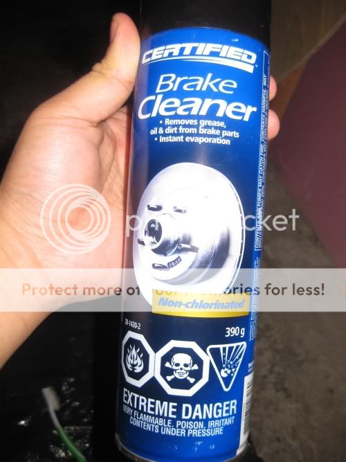 RCU Forums Brake Cleaner....