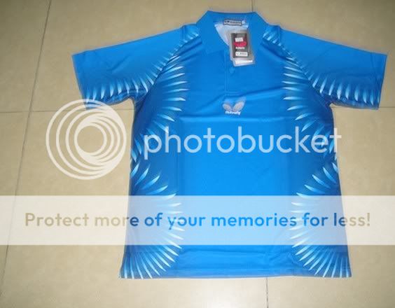 Butterfly Mans Badminton /table tennis shirt colour red /blue /black 